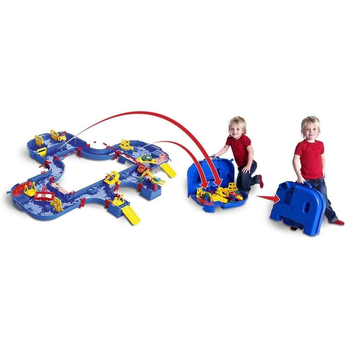 Aquaplay Wasserbahn Set Mega Set, 38-teilig