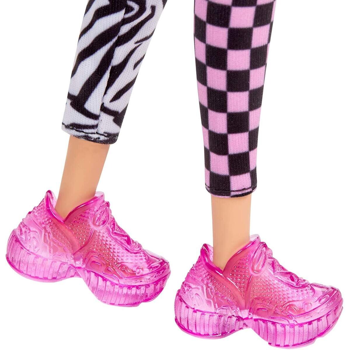 Barbie Fashionistas Puppe mit Malibu Top und Leggings, Anziehpuppe