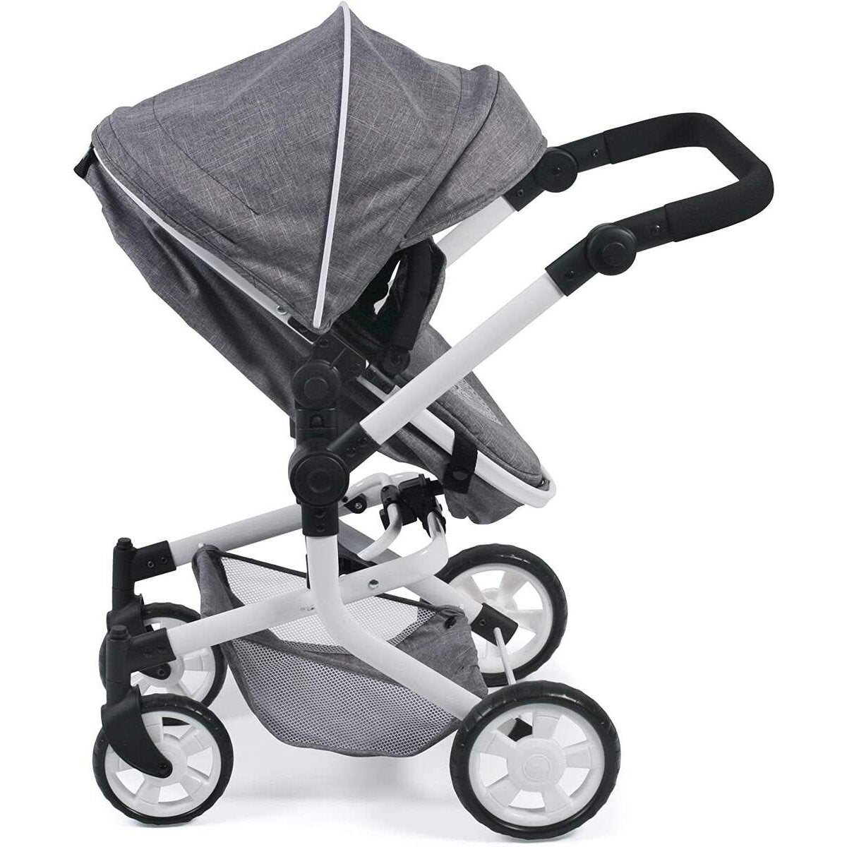 Bayer Chic Kombi-Puppenwagen "MIKA", Jeans Grey