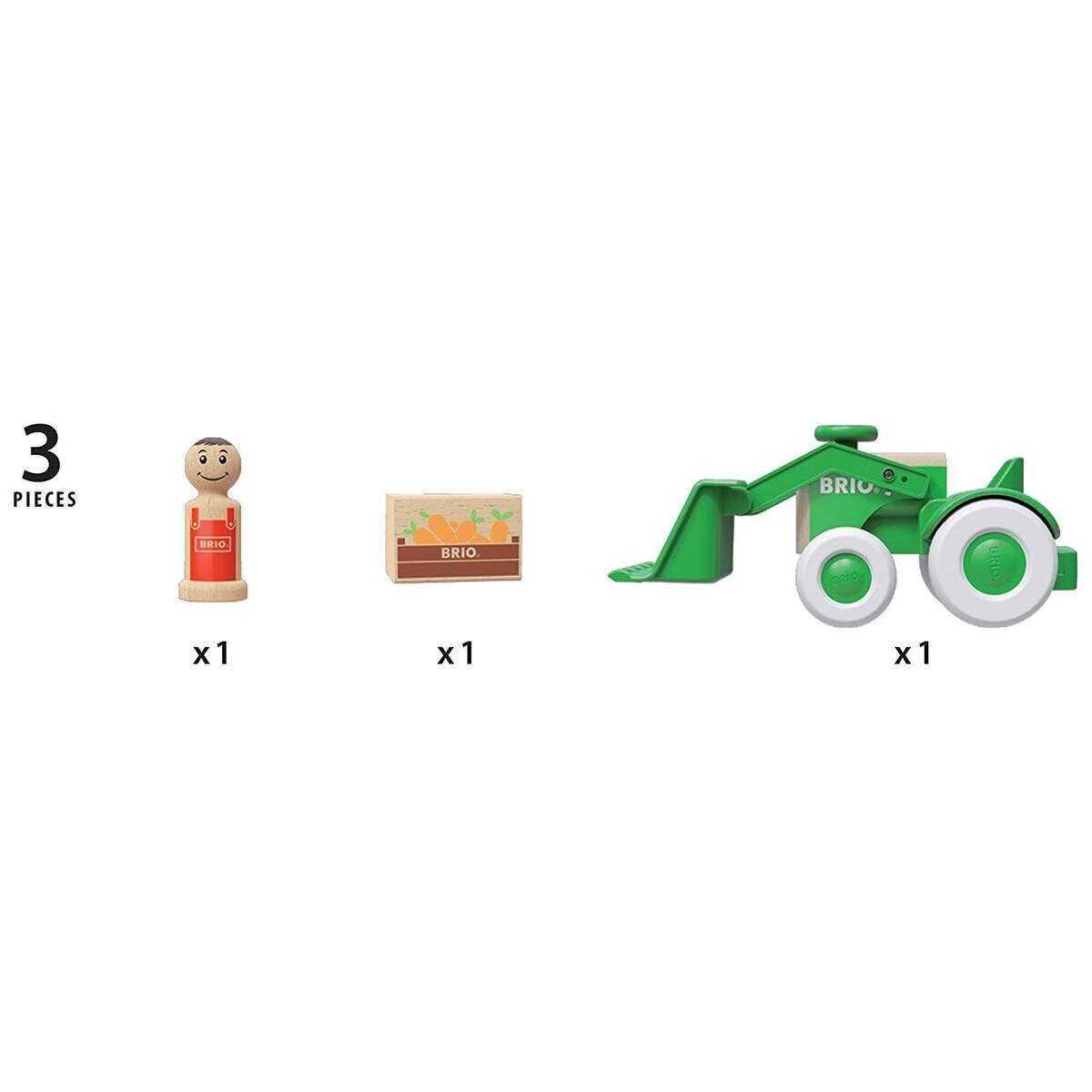 BRIO Traktor mit Frontlader
