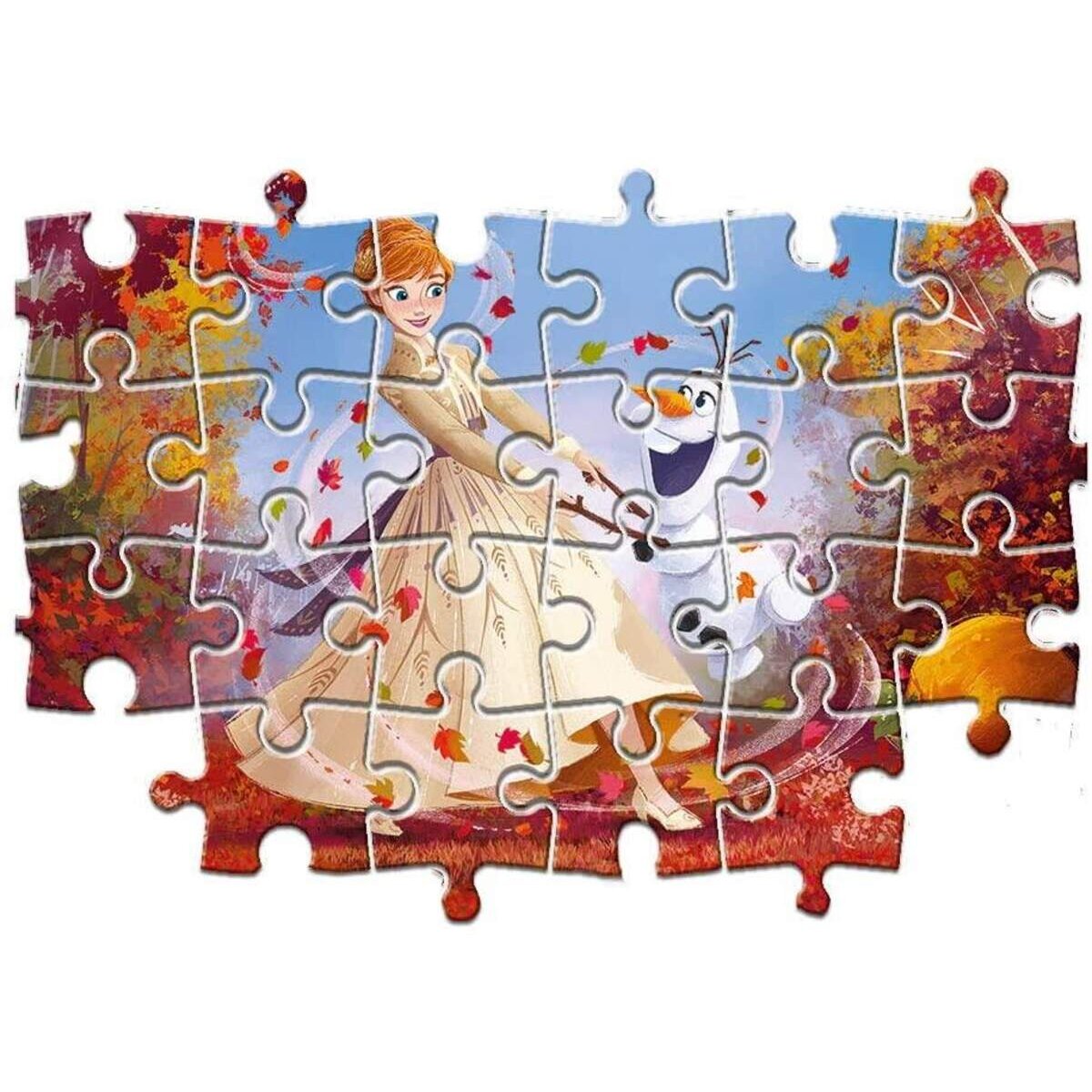 Clementoni Play for Future - Frozen 2, 2 x 20 Teile