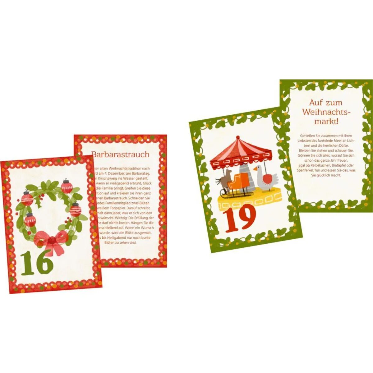 Coppenrath Schachtelspiel Oh du fröhlicher Advent! 24 x Spiel & Spaß
