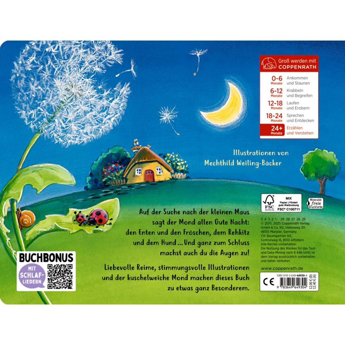 Coppenrath Verlag Der Mond sagt allen Gute Nacht (Buchbonus)