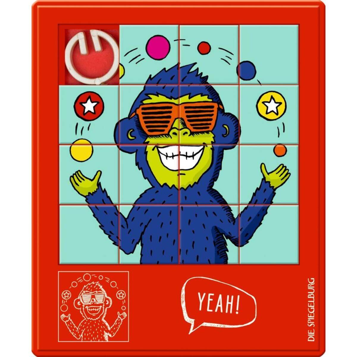 Coppenrath Verlag Die Spiegelburg Schiebepuzzle Bunte Geschenke, 1 Stück, sortiert
