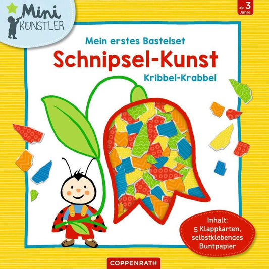 Coppenrath Verlag Mein 1.Bastelset: Schnipsel-Kunst Kribbel-Krabbel (Mini-K.)
