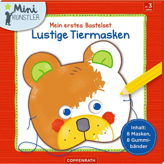 Coppenrath Verlag Mein erstes Bastelset: Lustige Tiermasken