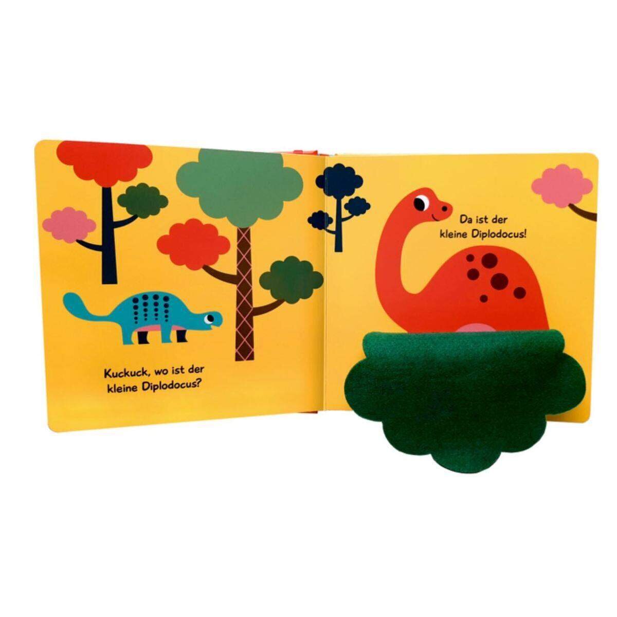 Coppenrath Verlag Mein Filz-Fühlbuch: Kuckuck, kleiner T-Rex!