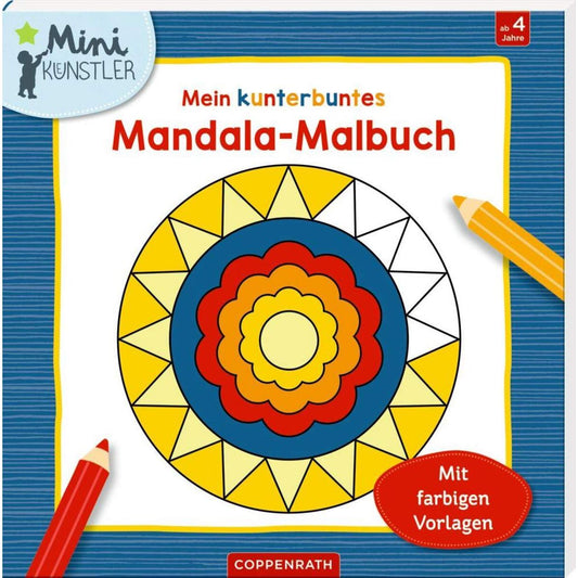 Coppenrath Verlag Mein kunterbuntes Mandala-Malbuch (Mini-Künstler)