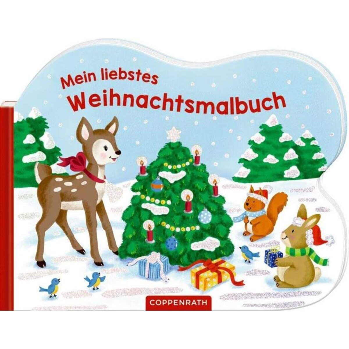 Coppenrath Verlag Mein liebstes Weihnachtsmalbuch