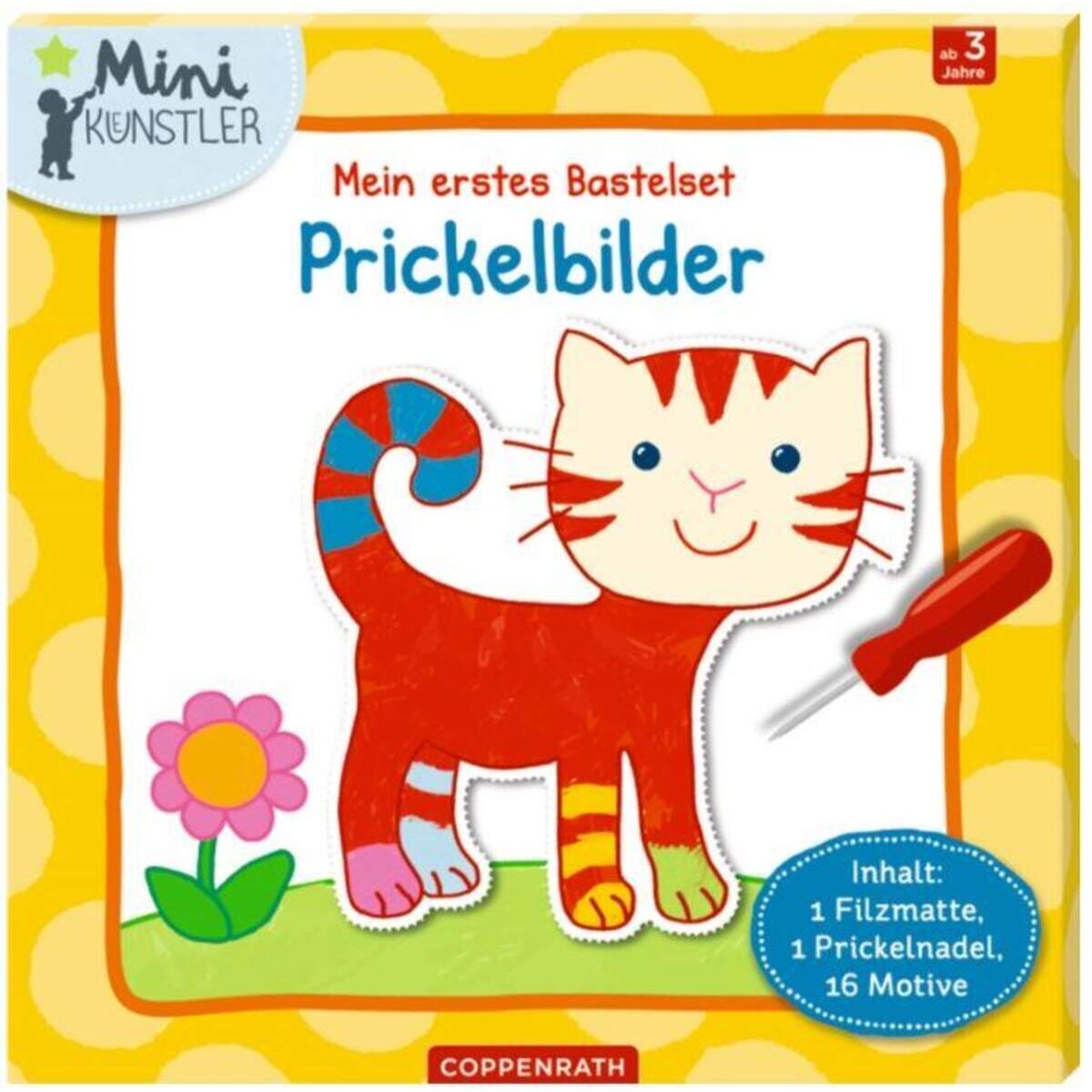 Coppenrath Verlag Mini-Künstler - Mein erstes Bastelset: Prickelbilder