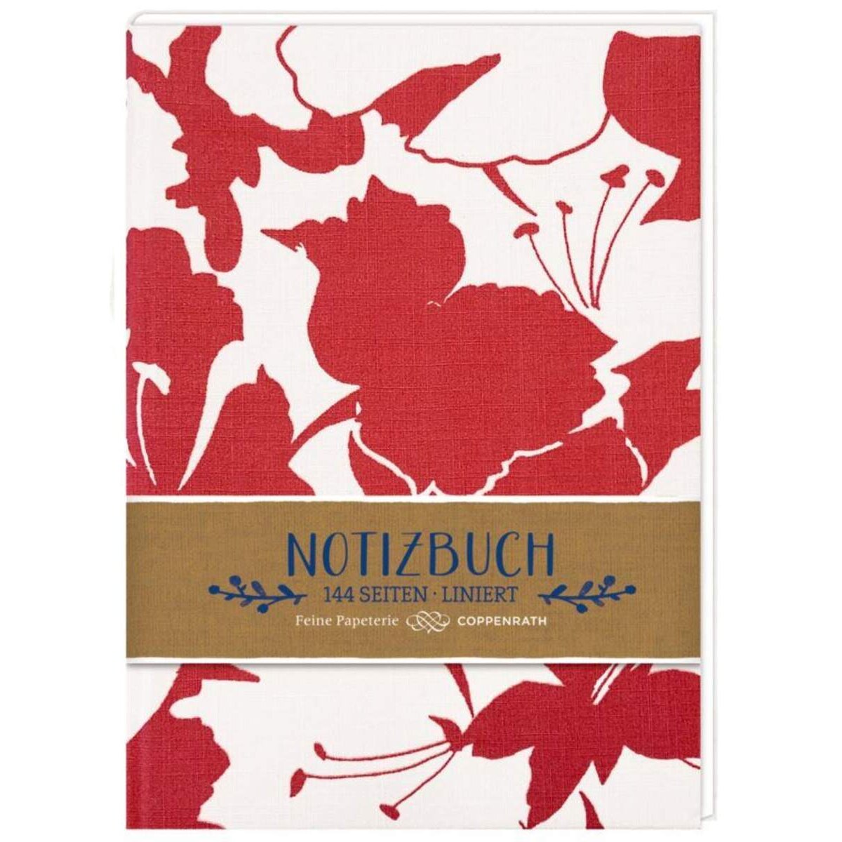 Coppenrath Verlag Notizbuch - All about red No 1 Blüten