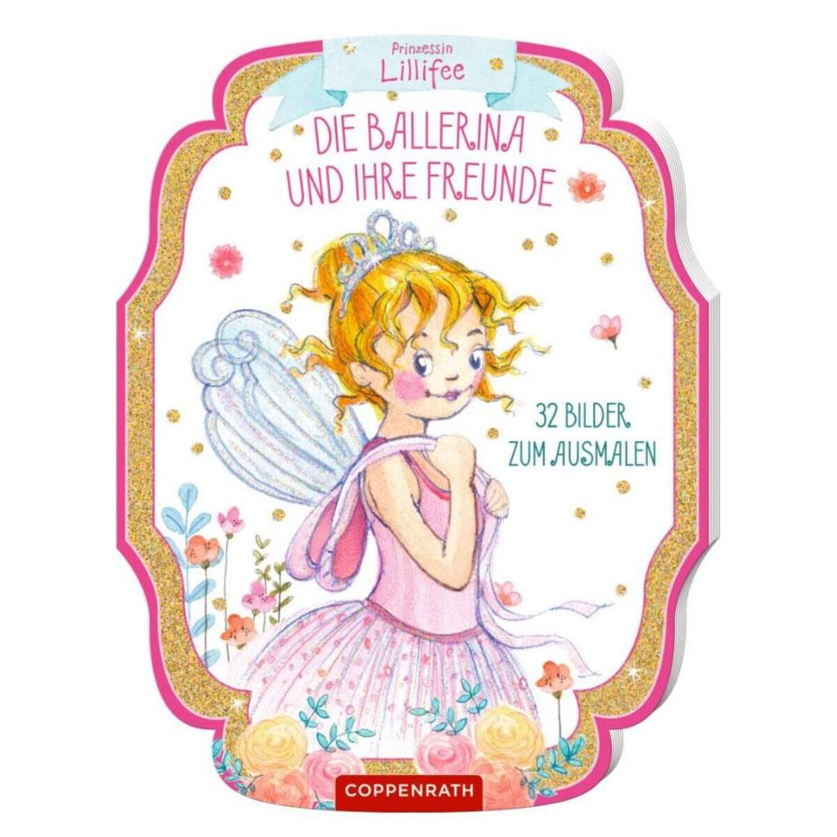 Coppenrath Verlag Prinz. Lillifee: Die Ballerina und ihre Freunde (Ausmalbuch)