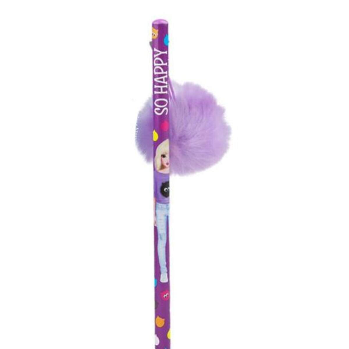 Depesche TOPModel Bleistift mit Puschel So Happy, sortiert