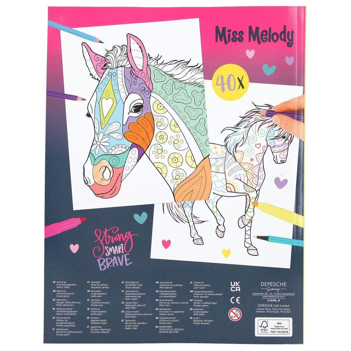 Depesche Miss Melody Colour & Design Book
