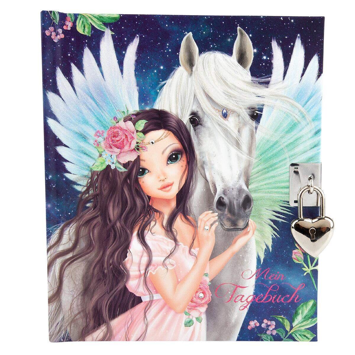 Depesche TOPModel Tagebuch Fantasy mit Schloss Pegasus