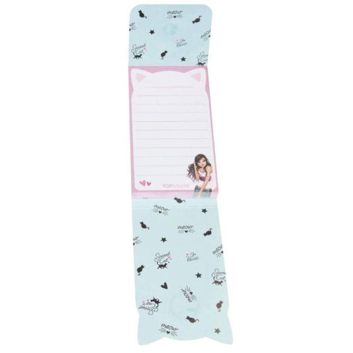 Depesche TOPModel Block mit Magnetverschluss KATZE, 1 Stück, sortiert