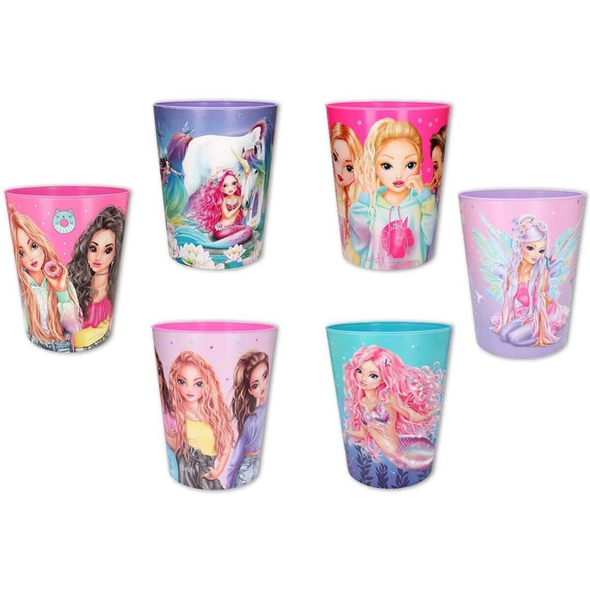 Depesche TOPModel Kunststoff Mülleimer, 1 Stück, 6-fach sortiert