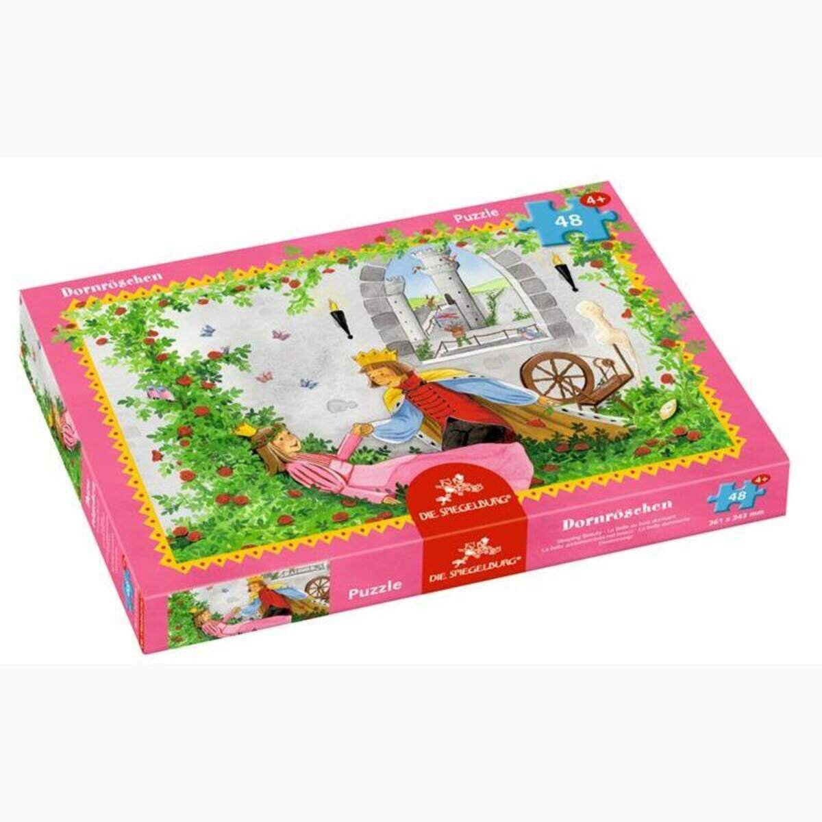 Die Spiegelburg Boxpuzzle Dornröschen 48 Teile