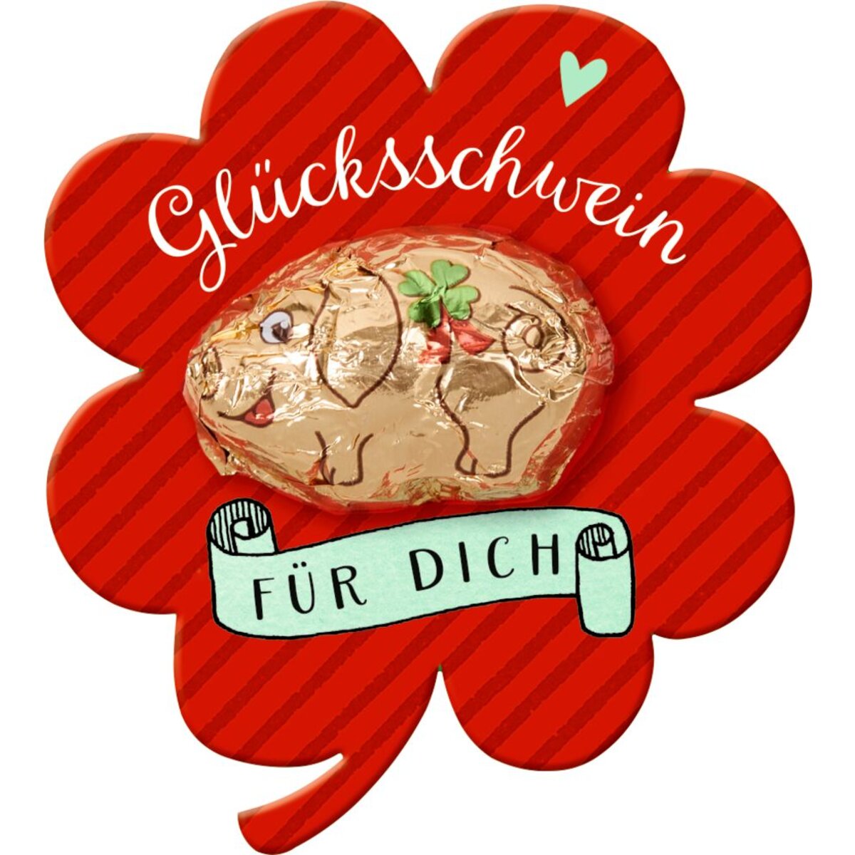 Die Spiegelburg Schoko-Glücksschwein - Viel Glück