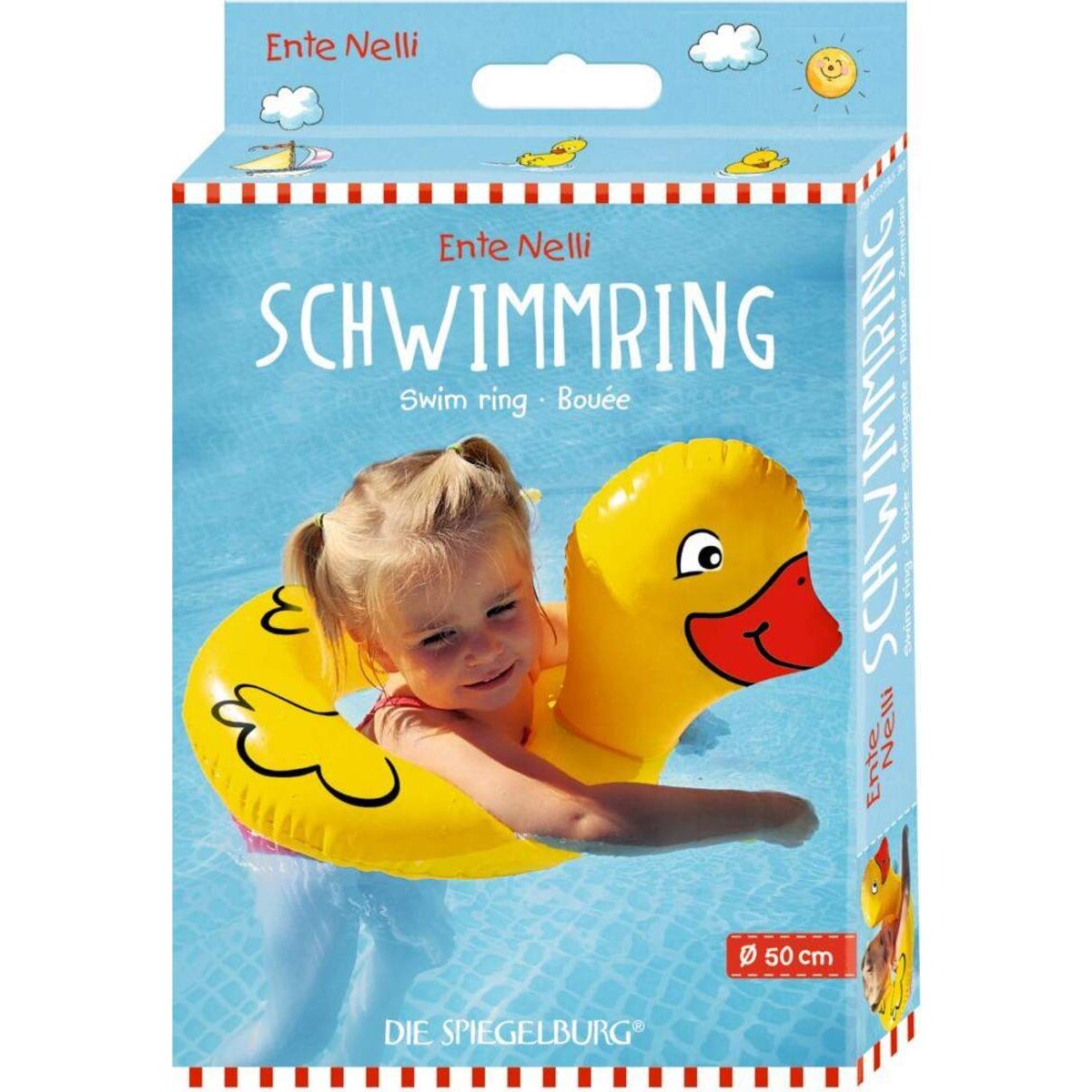 Die Spiegelburg Schwimmring Ente Nelli (Ø ca. 50 cm)