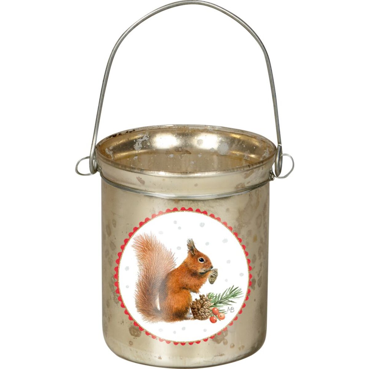 Die Spiegelburg Teelichtglas Zauberhafte Weihnachten M.Bastin