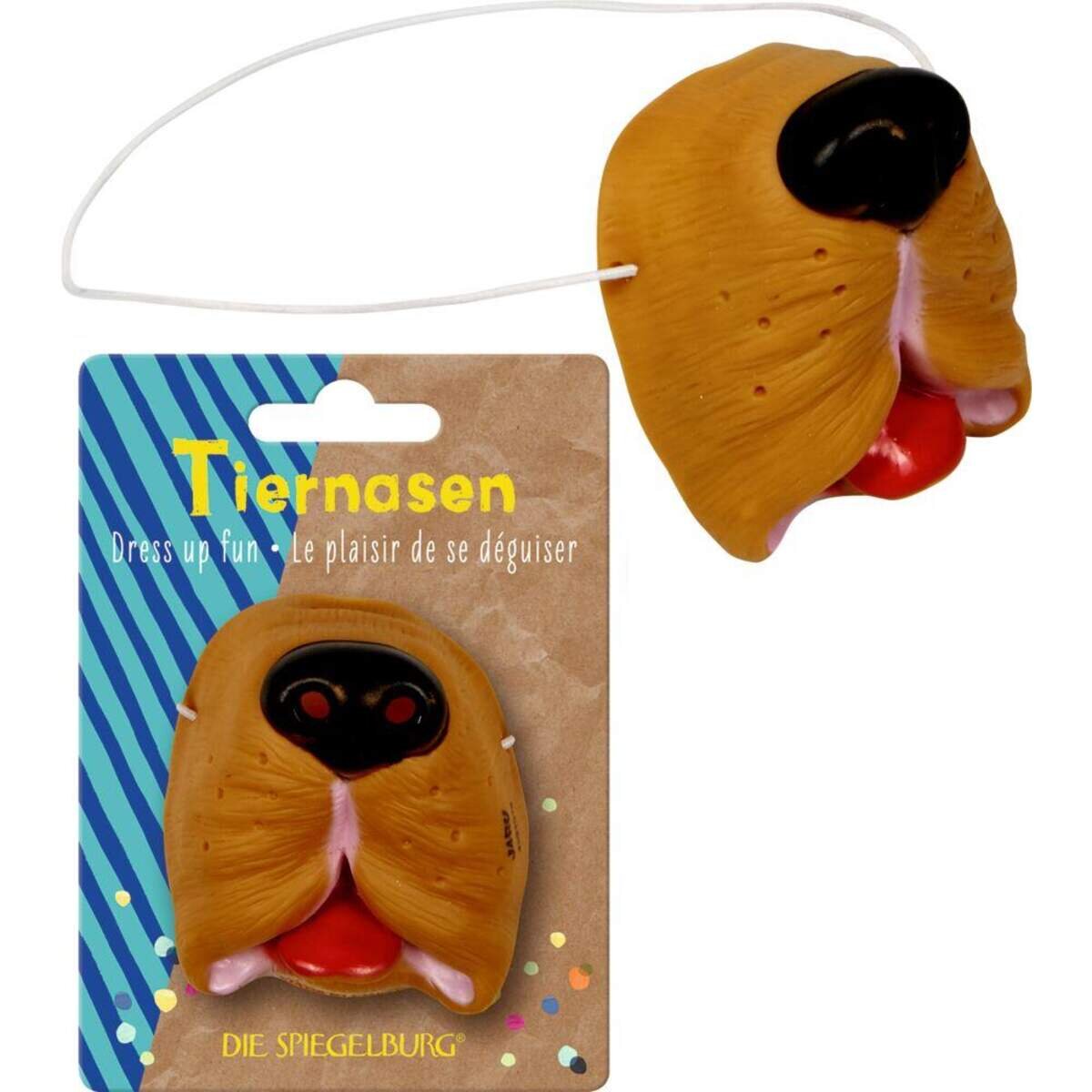 Die Spiegelburg Tiernasen Verkleidungsspaß Bunte Geschenke, sortiert
