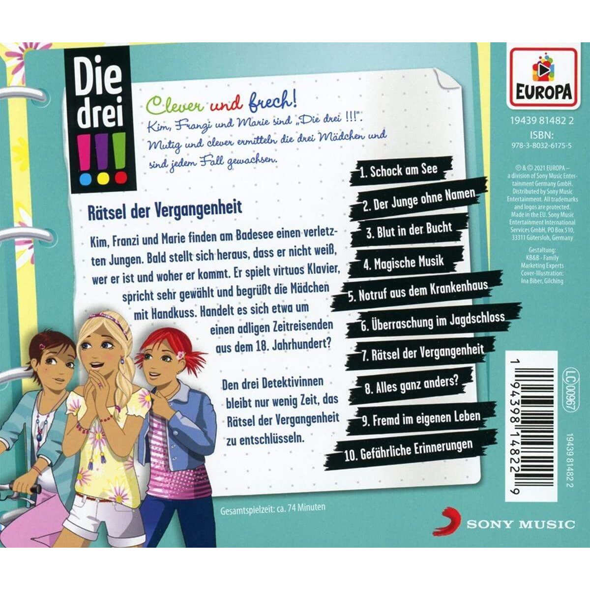 Europa Die drei !!! - 074: Rätsel der Vergangenheit