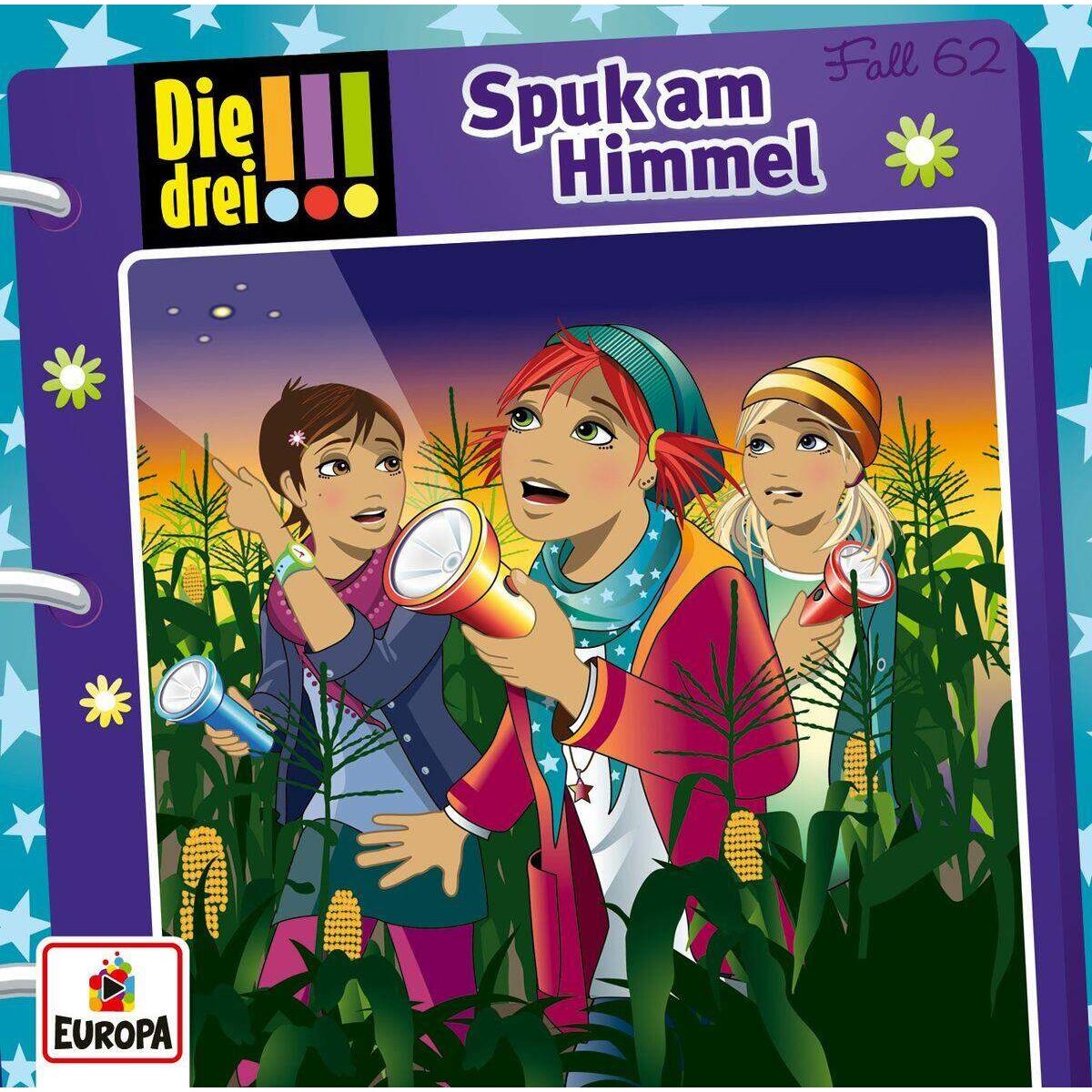 Europa Hörspiel-CD Die Drei !!! Folge 62 - Spuk am Himmel