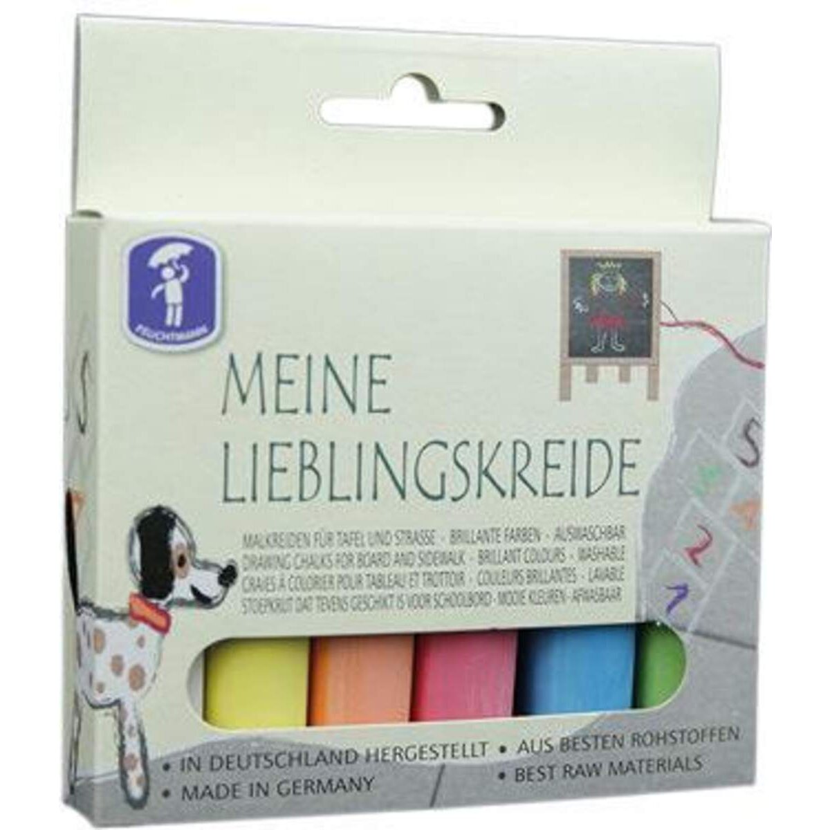 Feuchtmann Meine Lieblingskreide Basic, 5 Stangen