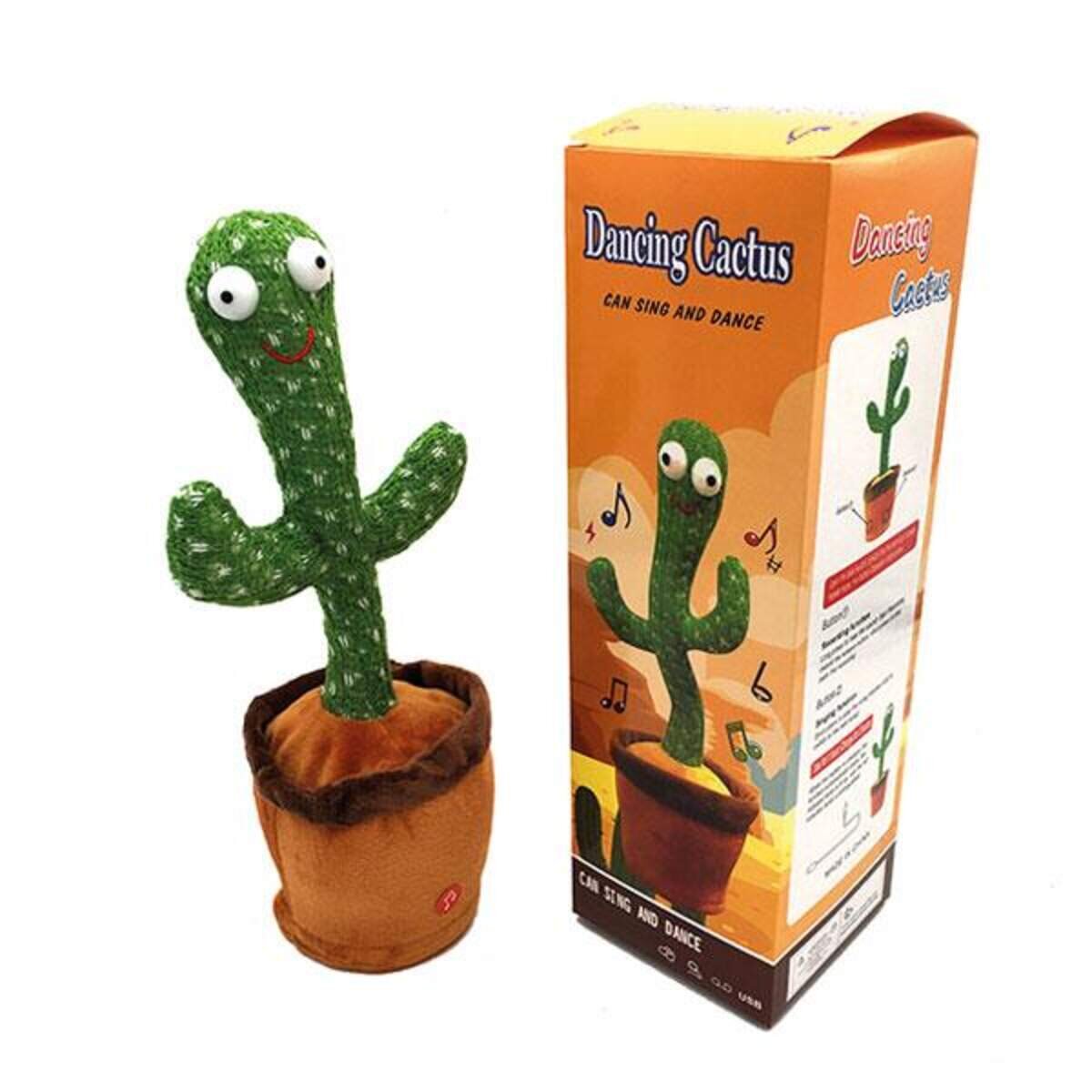 Fun Unlimited Kaktus tanzt /singt, 33 cm