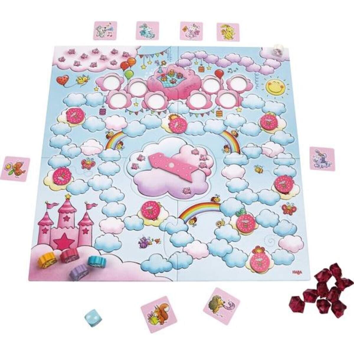 HABA 302767 Einhorn Glitzerglück Eine Party für Rosalie