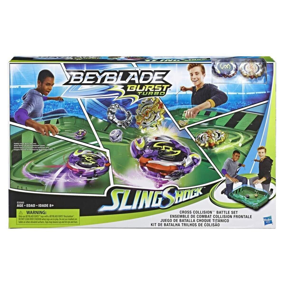 Hasbro Bey Blade Burst Turbo Collision Battle Set, Mehrfarbig