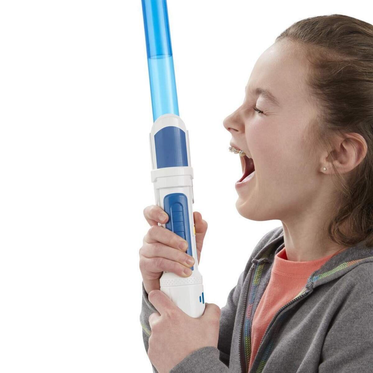 Hasbro Star Wars Scream Saber Lichtschwert mit Sounds, blau