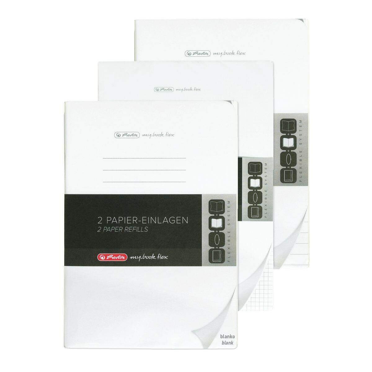 Herlitz Refill Flex A5 liniert My Book 2 x 40 Blatt