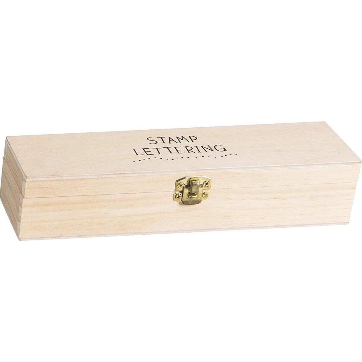 Heyda 204888681 Stempelset Alphabet+ Zahlen und Sonderzeichen (46 Stempel)