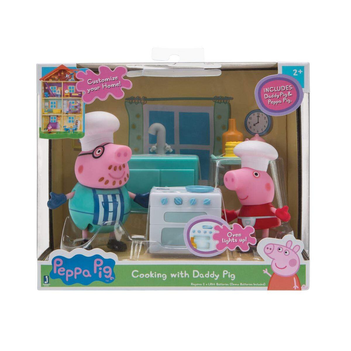 Jazwares Peppa Wutz Zimmer Spielset 1 Stück, 4-fach sortiert