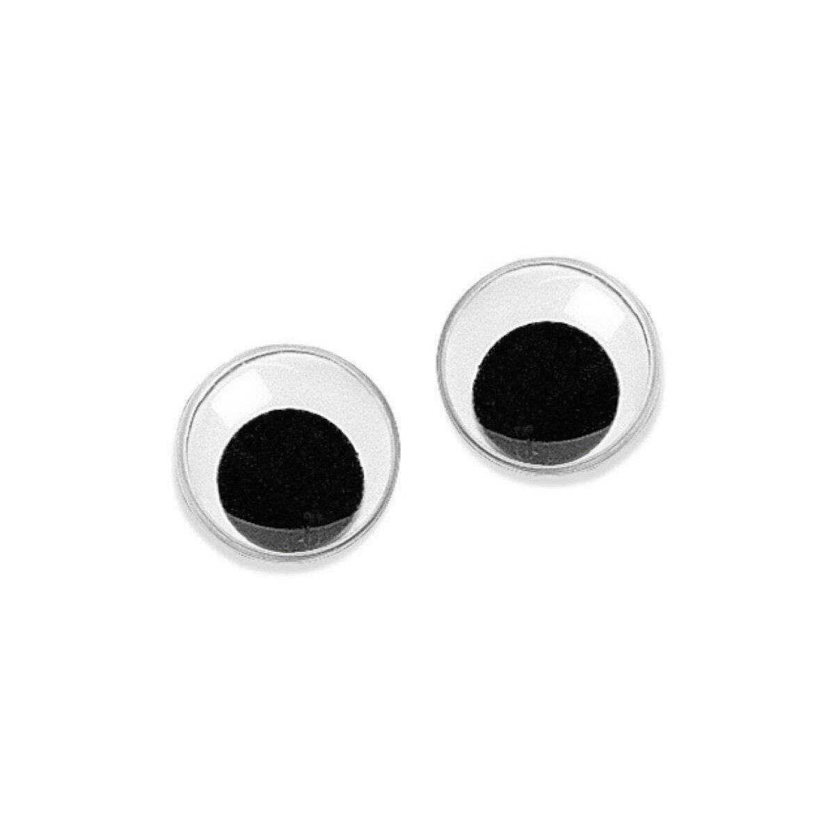 Knorr Prandell Wackelaugen rund 10 mm, 10 Stück