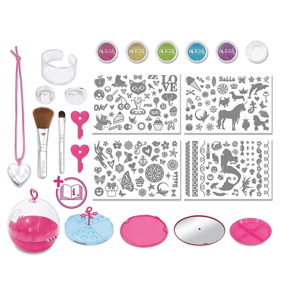 Knorrtoys GLITZA ART Partyball inkl. 200 Tattoos