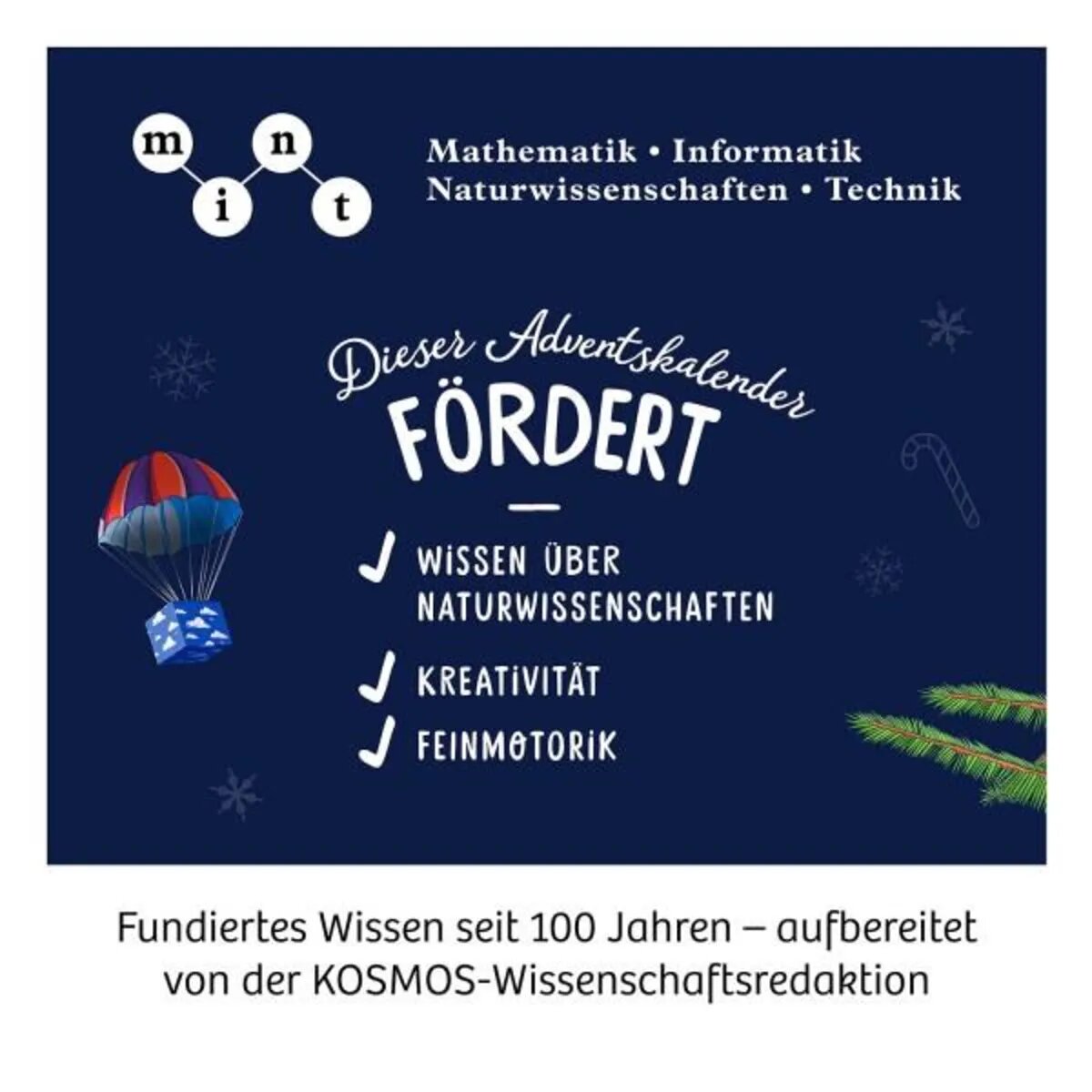 KOSMOS Adventskalender - Die schönsten Experimente zur Weihnachtszeit