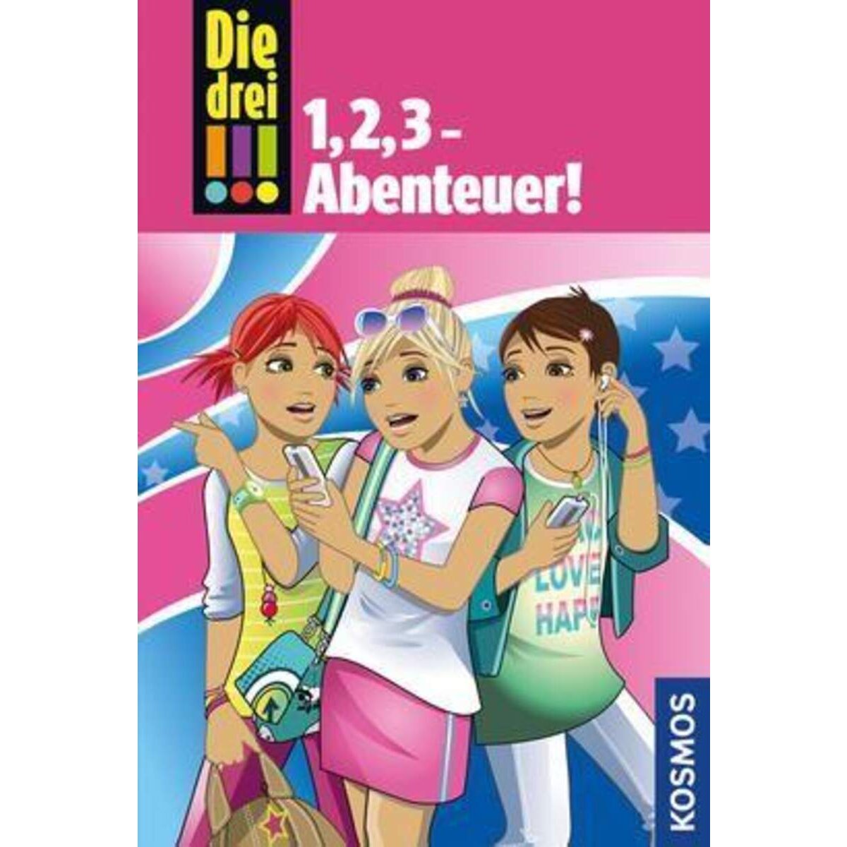 KOSMOS Die drei!!! 1, 2, 3 - Abenteuer (Doppelband+Hörspiel)