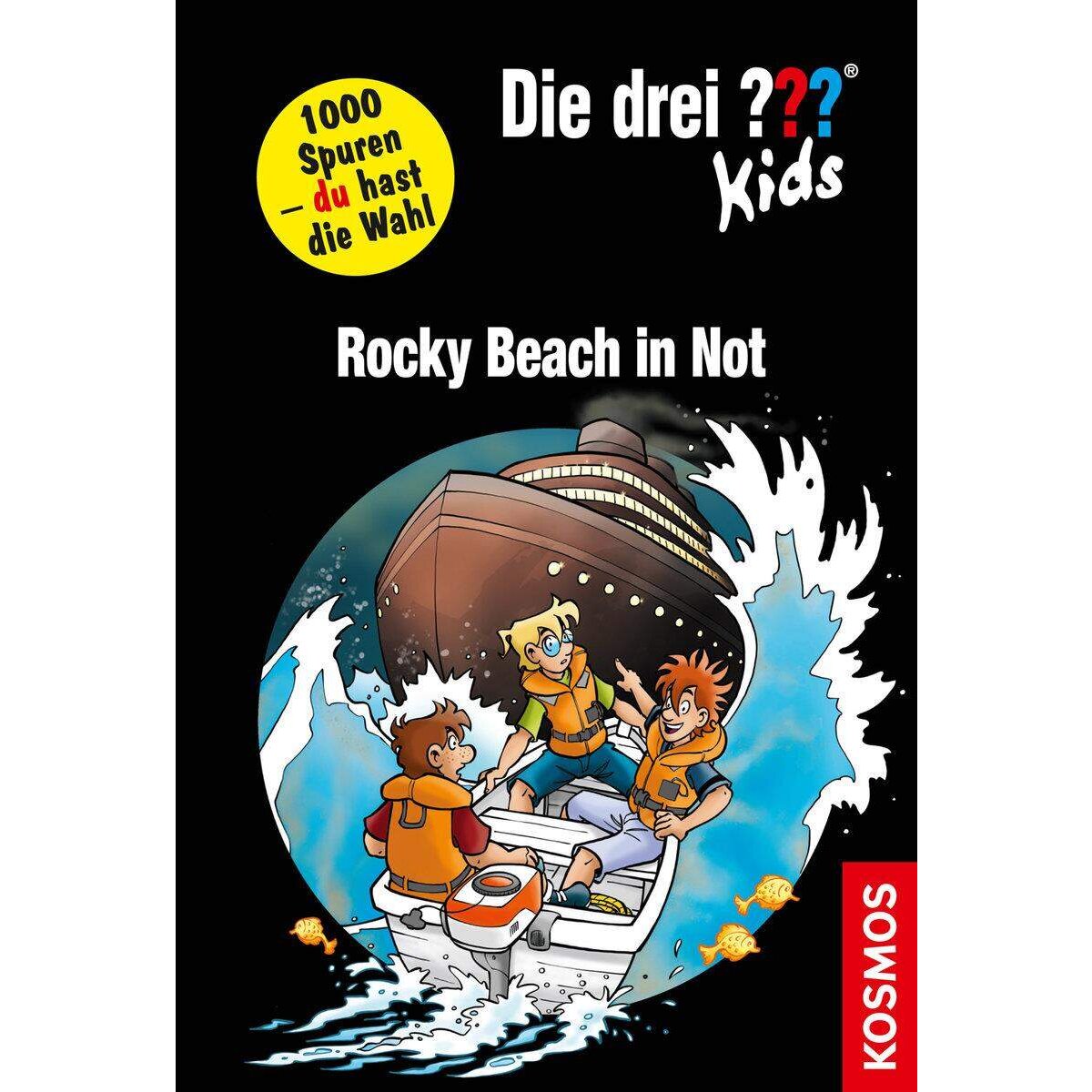 KOSMOS Die drei??? Kids und du, Rocky Beach in Not