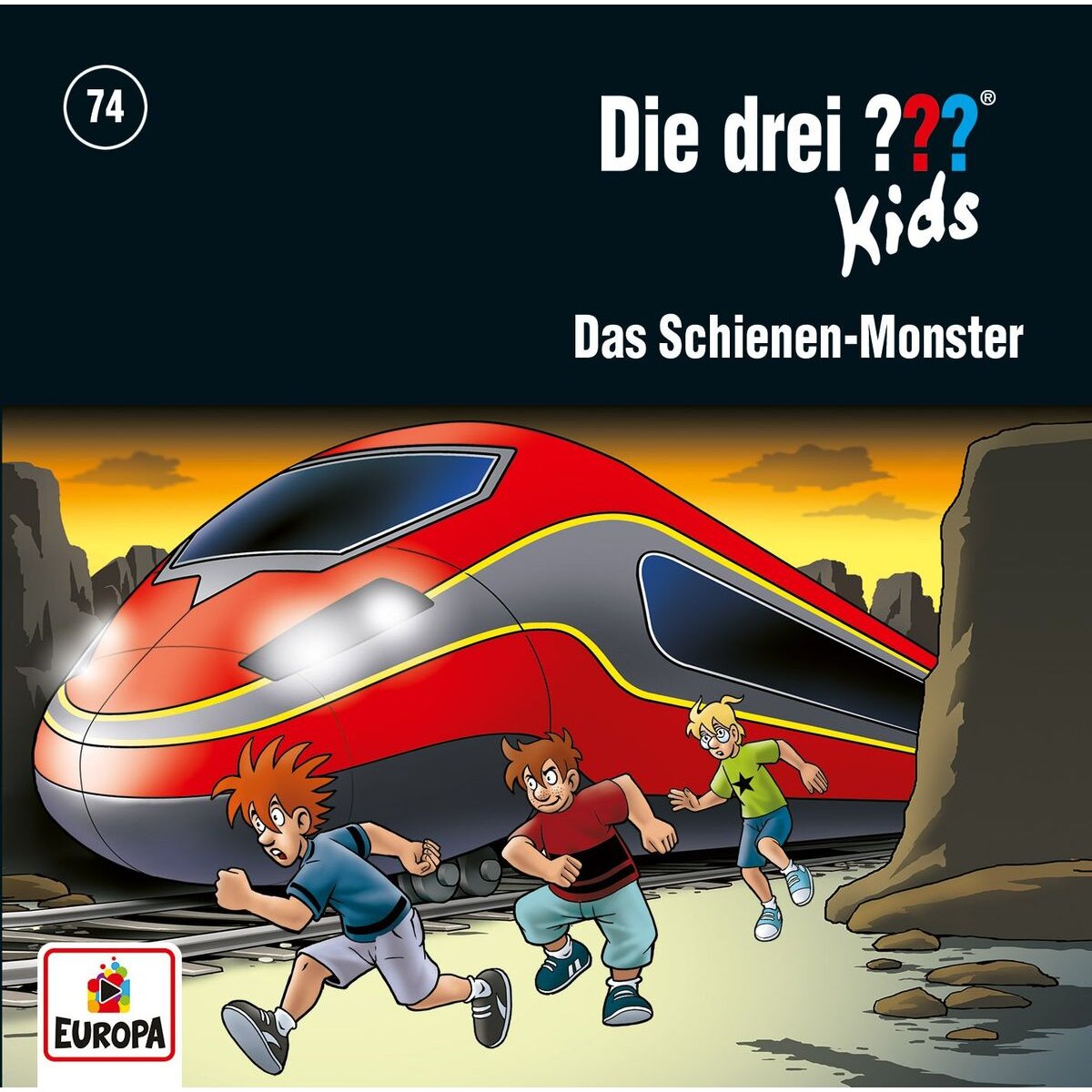 KOSMOS Hörspiel CD Die drei ??? Kids 74 - Das Schienen-Monster