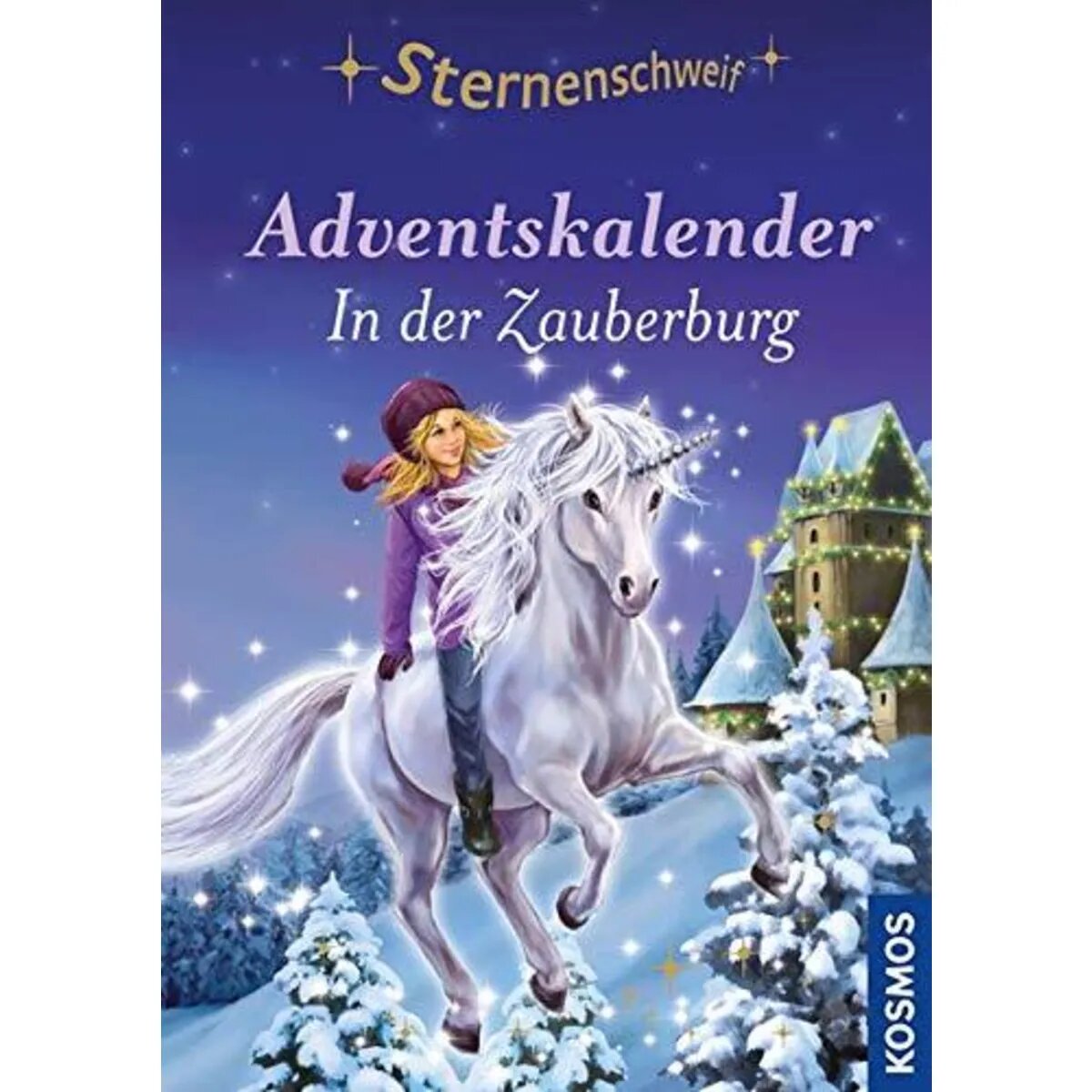 KOSMOS Sternenschweif - Adventskalender: In der Zauberburg, mit bezaubernden Stickern