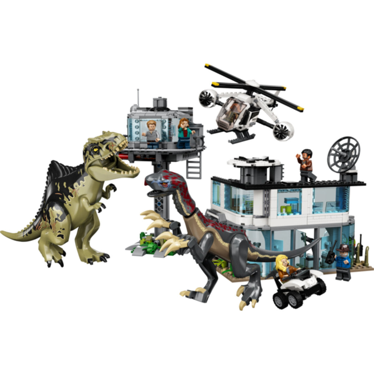 LEGO® Jurassic World™ 76949 Giganotosaurus & Therizinosaurus Angriff