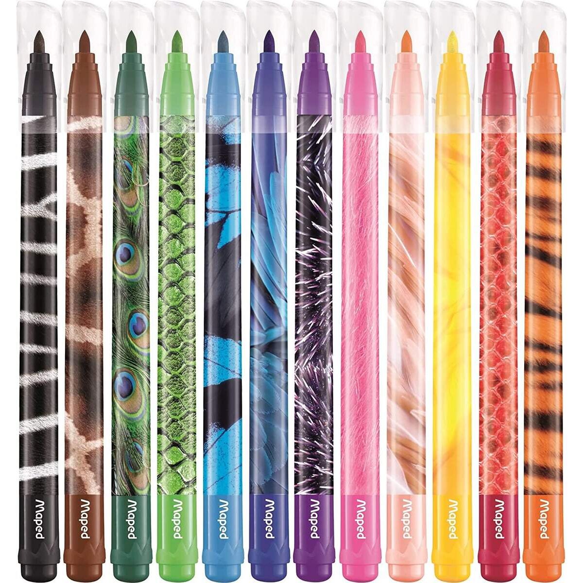 Maped Filzstifte COLOR’PEPS Animals, 12er Schachtel