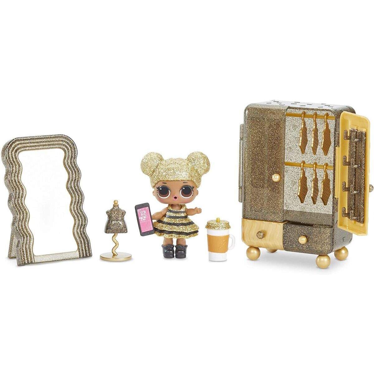 MGA Entertainment L.O.L. Surprise! Furniture with Closet & Puppe, 1 Stück, sortiert