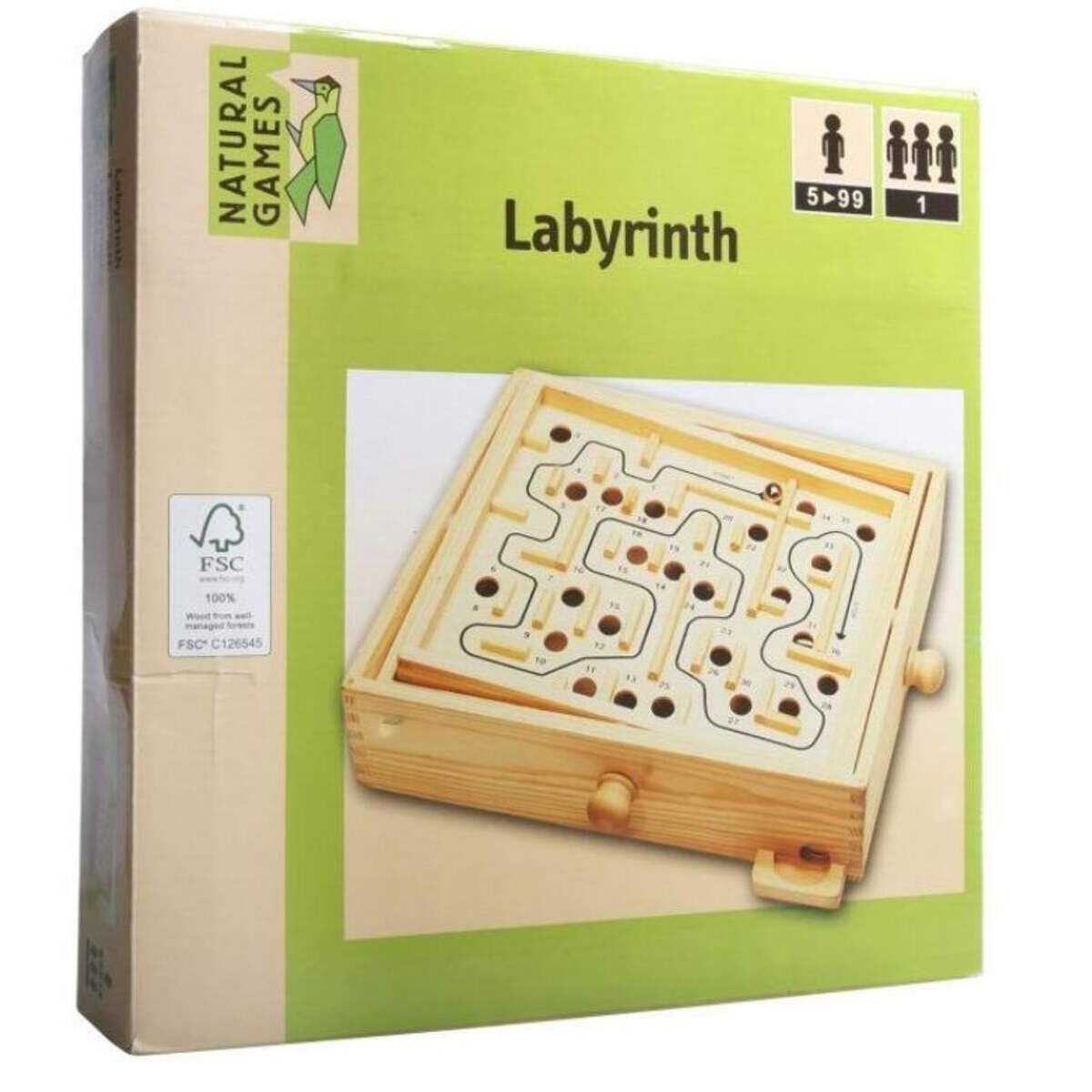 Natural Games Holz Labyrinth