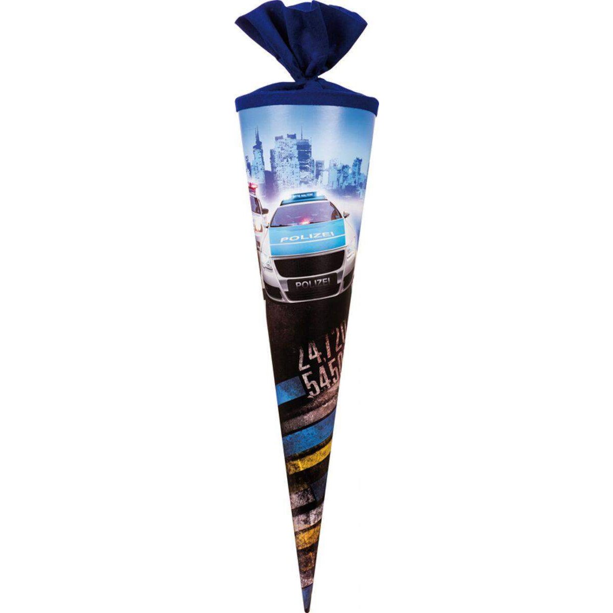 Nestler Schultüte Polizei, rund, 70cm