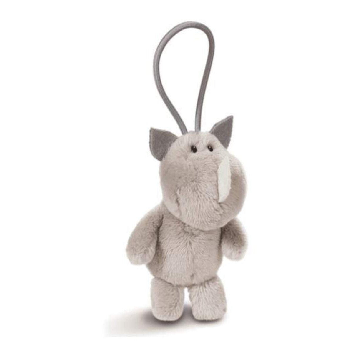 NICI Anhänger Nashorn mit elastischer Schlaufe
