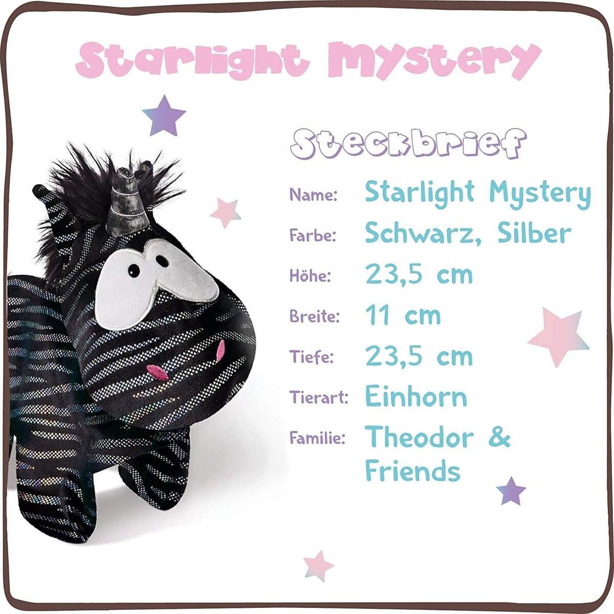 NICI Einhorn Starlight Mystery Plüsch, 22 cm